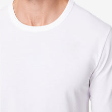 Load image into Gallery viewer, men&#39;s White Super Soft - Longsleeve Underscrub
